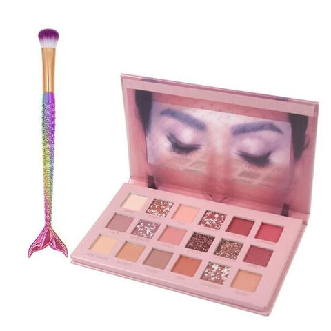 Eyeshadow Pallete 18 Color Colorful Waterproof Concealer Makeup Pallete Lasting-Effect Eye Shadow