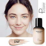 pudaier 40ml professional concealing foundation makeup matte tonal base Liquid cosmetics foundation cream for face full coverage