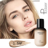 pudaier 40ml professional concealing foundation makeup matte tonal base Liquid cosmetics foundation cream for face full coverage