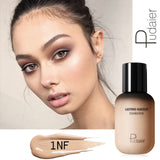 pudaier 40ml professional concealing foundation makeup matte tonal base Liquid cosmetics foundation cream for face full coverage