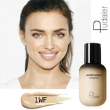 pudaier 40ml professional concealing foundation makeup matte tonal base Liquid cosmetics foundation cream for face full coverage
