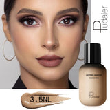 pudaier 40ml professional concealing foundation makeup matte tonal base Liquid cosmetics foundation cream for face full coverage